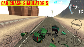 Descargar Car Crash Simulator 5 Raza para Android captura de pantalla 2