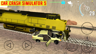Descargar Car Crash Simulator 5 Raza para Android captura de pantalla 3