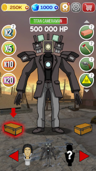 Descargar Skibidi Fight - Toilet Battle Juegos casuales para Android captura de pantalla 4