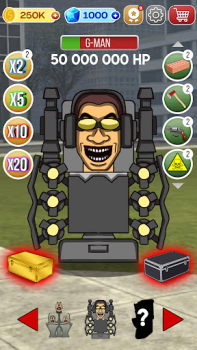 Descargar Skibidi Fight - Toilet Battle Juegos casuales para Android captura de pantalla 7