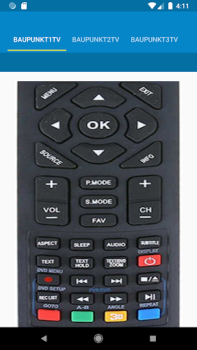 Descargar Blaupunkt TV Remote Herramientas para Android captura de pantalla 4