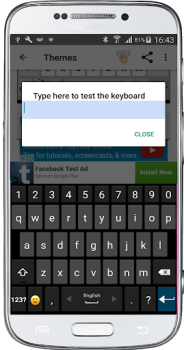 Descargar Teclado grande clásica Herramientas para Android captura de pantalla 2