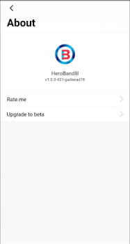 Descargar HerobandⅢ Salud y estado fisico para Android captura de pantalla 4