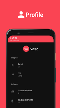 Descargar VShop for Valorant Compras para Android captura de pantalla 3