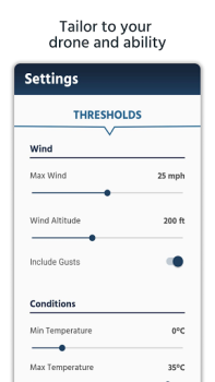 Descargar Dronecast - Weather & Fly Map Clima para Android captura de pantalla 5