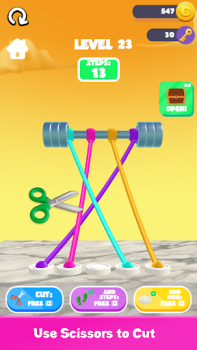 Descargar Twisted Ropes 3D Tangle Master Rompecabezas para Android captura de pantalla 4
