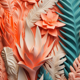 Logotipo Origami 3D Wallpaper