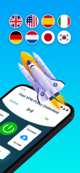 Descargar Fast VPN Proxy Unlimited 2023 Herramientas para Android captura de pantalla 2