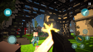 Descargar Voxel World: Sandbox Online Simuladores para Android captura de pantalla 7