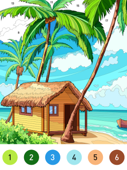 Descargar Pop Color - Pintar por número Juegos de mesa para Android captura de pantalla 7