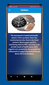 Descargar GT3 Max Smartwatch guide Educación para Android captura de pantalla 2