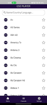 Descargar GSE Smart IPTV - Player Editores y reproductores de video para Android captura de pantalla 5