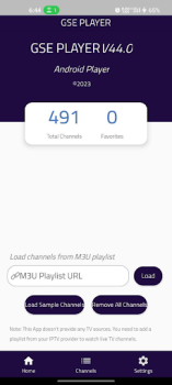 Descargar GSE Smart IPTV - Player Editores y reproductores de video para Android captura de pantalla 6
