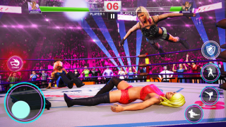 Descargar Girls wrestling fight game Juegos de acción para Android captura de pantalla 2