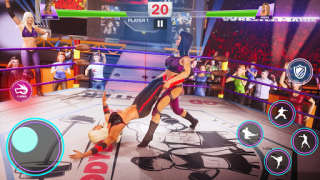 Descargar Girls wrestling fight game Juegos de acción para Android captura de pantalla 5