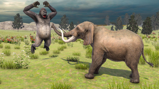 Descargar Angry Wild Gorilla Animal Game Aventuras para Android captura de pantalla 4