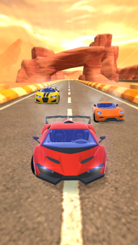 Descargar Car Driving Master Racing 3D Raza para Android captura de pantalla 3