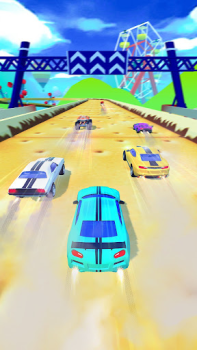 Descargar Car Driving Master Racing 3D Raza para Android captura de pantalla 7