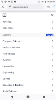 Descargar Class Central Educación para Android captura de pantalla 3
