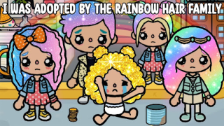 Descargar Toka Boka Rainbow Hair Girl Entretenimiento para Android captura de pantalla 4