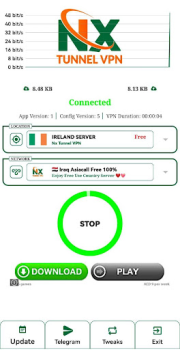 Descargar Nx Tunnel Vpn Herramientas para Android captura de pantalla 2