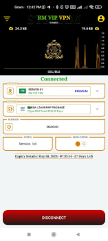 Descargar RM VIP VPN - Safer Internet Herramientas para Android captura de pantalla 2