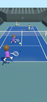Descargar Twin Tennis Juegos de deporte para Android captura de pantalla 2