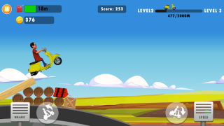 Descargar Bhide Scooter Race| TMKOC Game Raza para Android captura de pantalla 7