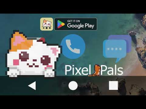Descargar Pixel Pals - Nav bar pets Simuladores para Android captura de pantalla 6