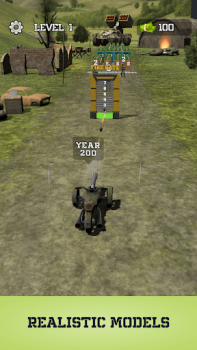 Descargar Tank N Run: Modern Army Race Arcada para Android captura de pantalla 3