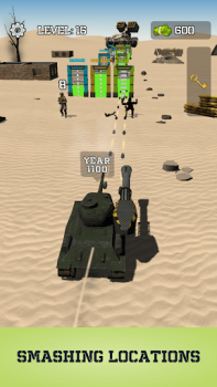 Descargar Tank N Run: Modern Army Race Arcada para Android captura de pantalla 4