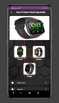 Descargar Hoco Y3 Smart Watch App Guide Herramientas para Android captura de pantalla 5