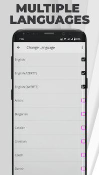 Descargar iPhone Keyboard Pro - iOS Personalización para Android captura de pantalla 4