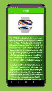 Descargar T700s Smart Watch guide Herramientas para Android captura de pantalla 4