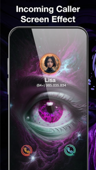 Descargar Tema de la Pantalla de Llamada Personalización para Android captura de pantalla 3