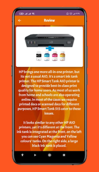 Descargar HP smart tank 515 printerGuide Herramientas para Android captura de pantalla 3