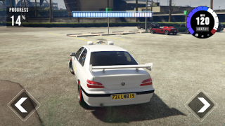 Descargar Car Peugeot 408: Taxi Driver Automóviles y vehículos para Android captura de pantalla 6