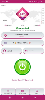 Descargar Lily UDP Plus - High Speed Herramientas para Android captura de pantalla 3