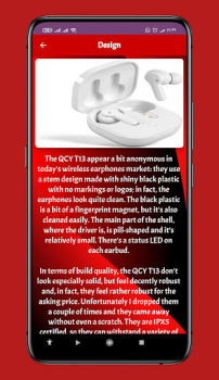 Descargar QCY T13 Earbuds Guide Herramientas para Android captura de pantalla 5