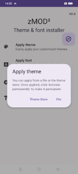 Descargar zMOD² - Theme & Font Installer Herramientas para Android captura de pantalla 4