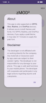 Descargar zMOD² - Theme & Font Installer Herramientas para Android captura de pantalla 6