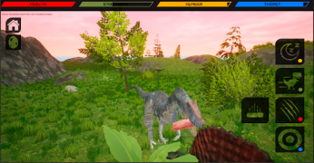 Descargar Allosaurus Dinosaur Simulator Simuladores para Android captura de pantalla 2