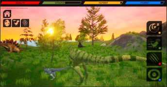 Descargar Allosaurus Dinosaur Simulator Simuladores para Android captura de pantalla 3