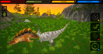 Descargar Allosaurus Dinosaur Simulator Simuladores para Android captura de pantalla 4