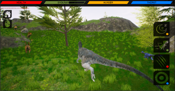 Descargar Allosaurus Dinosaur Simulator Simuladores para Android captura de pantalla 6