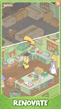 Descargar Cats Mansion: juegos de gatos Juegos casuales para Android captura de pantalla 2