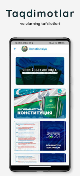 Descargar Yangi Konstitutsiya 2023 Libros y referencia para Android captura de pantalla 2
