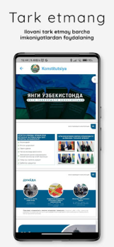 Descargar Yangi Konstitutsiya 2023 Libros y referencia para Android captura de pantalla 3