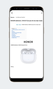 Descargar Honor Earbuds X3 Lite Guide Herramientas para Android captura de pantalla 7