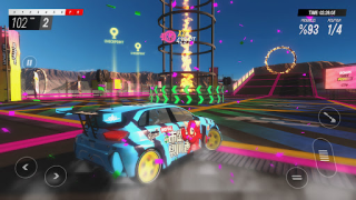 Descargar Rally Horizon Raza para Android captura de pantalla 2